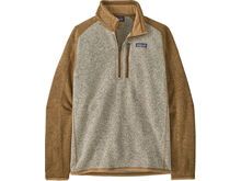 Patagonia Men's Better Sweater 1/4 Zip Fleece, nautilus tan