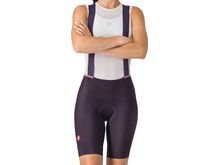 Castelli Prima 2 DT Bibshort, dark night shade/deep purple