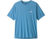 Patagonia Men's Cap Cool Daily Shirt - '73 Skyline, shore blue/light shore blue x-dye