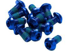 Reverse Disc Rotor Bolts, blue