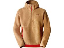 The North Face Men’s Campshire Fleece Hoodie, almond butter/fiery red