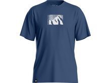 Ortovox 120 Merino Cool Tec MTN Sun TS M, blue nunatak