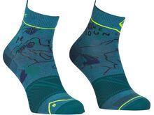 Ortovox Alpine Light Quarter Socks M, mountain blue