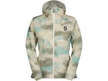 Scott Explorair Light Windbreaker Women's Jacket, cotton white/miami green