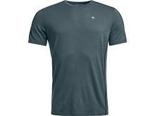 Ortovox 185 Rock'n'wool Short Sleeve M, dark arctic grey