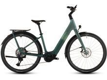 Cube Kathmandu Hybrid C:62 SLT 400X Easy Entry, seafoam´n´chrome