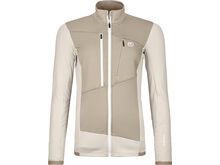 Ortovox Merino Fleece Grid Jacket W, white chalk