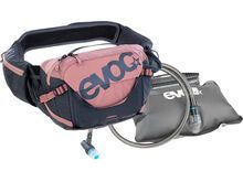 Evoc Hip Pack Pro 3 + Hydration Bladder 1,5, dusty pink/carbon grey