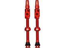 Muc-Off Big Bore Lite Tubeless Valves - 60 mm, red