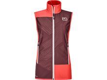 Ortovox Merino Naturtec Light Col Becchei Vest W, coral