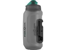 Fidlock Twist Single Bottle 750 Antibacterial, transparent black/light green