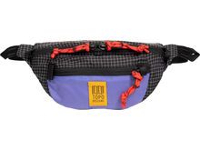 Topo Designs Mountain Waist Pack 1L, grid/very peri