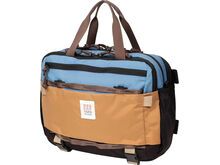 Topo Designs Mountain Cross Bag 14L, river blue/brown oak