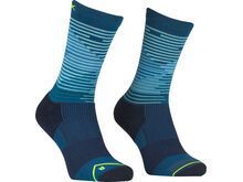 Ortovox All Mountain Mid Socks M, petrol blue