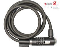 Kryptonite KryptoFlex 1218 Combo Cable, black