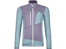 Ortovox Merino Fleece Grid Jacket W, glacier grey