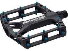 Reverse Black One Pedals, black/lightblue