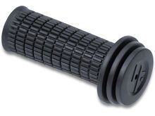 Cube Natural Fit Griffe Kids - 19 mm mit Prallschutz / Drehgriffschalter, black