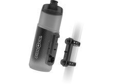 Fidlock Twist Bottle 600 + Uni Base, transparent black