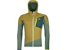 Ortovox Merino Fleece Light Grid Ladiz Hybrid Jacket M, arctic grey