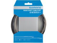 Shimano Schaltzug-Set Road Edelstahl - 2x 2.100 mm, schwarz