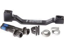 Shimano Scheibenbremsadapter von PM-Bremssattel auf PM-Gabel/-Rahmen - vorne o. hinten / 180 mm