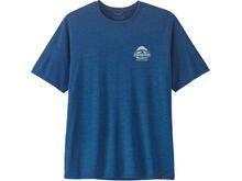Patagonia Men's Cap Cool Daily Shirt - Great Waves, clement blue/light clement blue x-dye