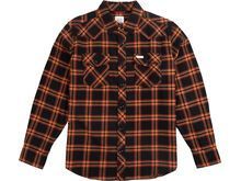 Topo Designs Mountain Shirt Long Sleeve Herren, black/brown oak multi
