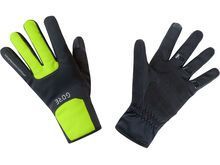 GOREWEAR M Gore Windstopper Thermohandschuhe, black/neon yellow