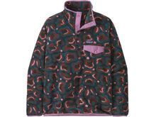 Patagonia Women's Lightweight Synchilla Snap-T Pullover Soft Spirea, dried vanilla