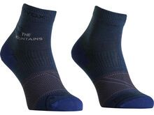 Ortovox Alpine Light Quarter Socks M, blue nunatak