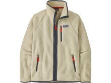 Patagonia Men's Retro Pile Jacket, pelican w/smolder blue