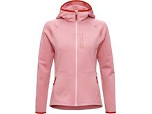 Elevenate Women's Skiers Fleece Hood, dark strawberry