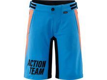 Cube Junior Baggy Shorts X Actionteam, blue´n´orange
