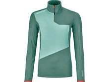 Ortovox Merino Fleece Light Zip Neck W, arctic grey