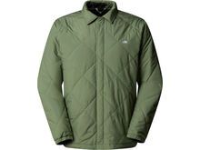 The North Face Men’s Afterburner Insulated Flannel, bark mist/tnf black shadow plaid