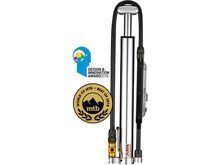 Lezyne Micro Floor Drive Digital HVG, silver