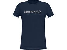 Norrona falketind equaliser merino T-Shirt W's, indigo night