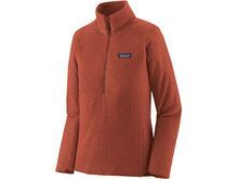 Patagonia Women's R1 Air Zip Neck, burnished red