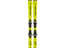 Fischer RC4 Race JR (130-150) + FS 7 GW CA JRS Brake 78 [H], yellow