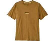 Patagonia Men's '95 Oval Logo T-Shirt, bobcat brown/sunshine