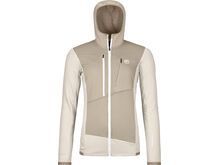 Ortovox Merino Fleece Grid Hoody W, white chalk