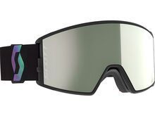 Scott React, AMP Pro White Chrome / black/aurora green