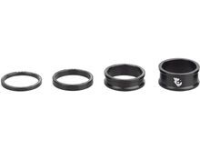 Wolf Tooth Precision Headset Spacers - 3/5/10/15 mm Kit, black