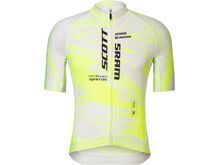 Scott RC Pro Short-Sleeve Men's Jersey, safety yellow/white