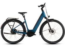 Cube Supreme Hybrid Deluxe Pro 600 Easy Entry 28, electricblue´n´chrome