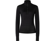 super.natural Tundra175 Zip 1/4 Damen, jet black