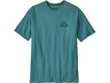Patagonia Men's Aquatic Action Organic T-Shirt Shellfish Society, wetland blue