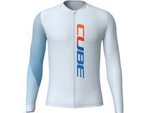 Cube Road/XC UV-Schutz Trikot Teamline langarm, blue