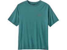 Patagonia Men's Capilene Cool Daily Graphic Shirt Strataspire, wetland blue x-dye